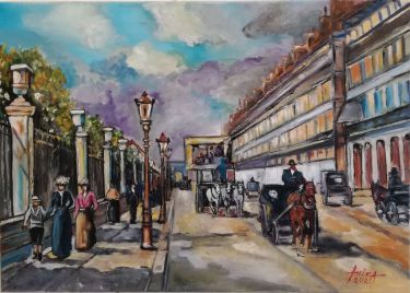 Old street by Anica Mladenovic