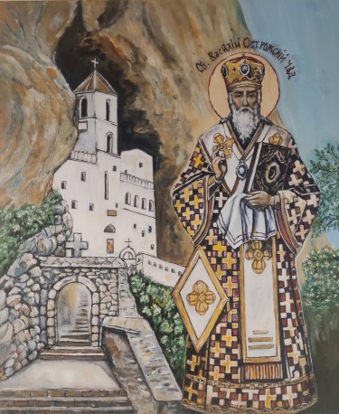 Sveti Vasilije by Anica Mladenovic