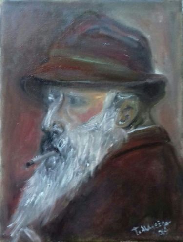 A replika of Claude Monet,  by Todorovic Nadezda