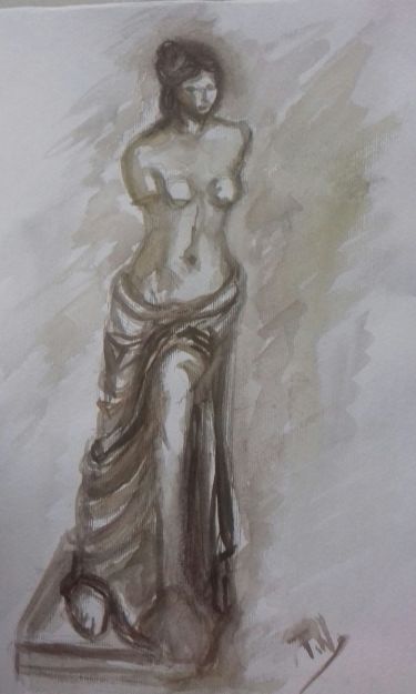 Akt zene by Todorovic Nadezda