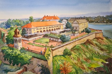 Petrovaradin Fortress by Ševo Dejan