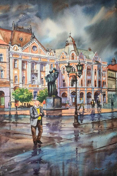 Freedom Square, Novi Sad by Ševo Dejan