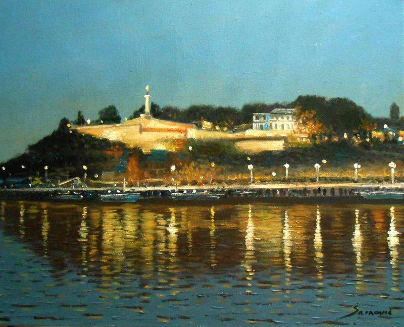 Belgrade - Kalemegdan, Painting Borko Šainović