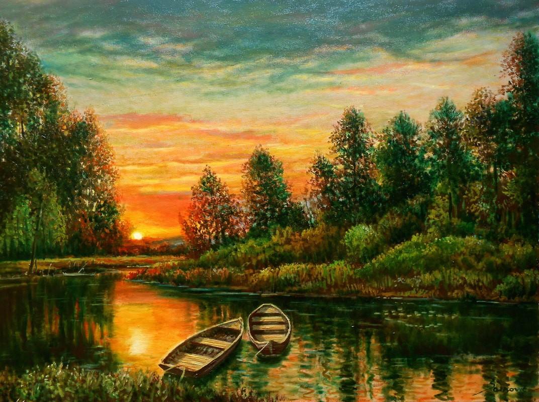 Magic sunset