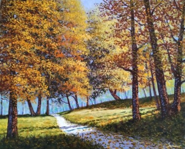 Path through the forest by Borko Šainović