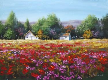 The flower field by Borko Šainović