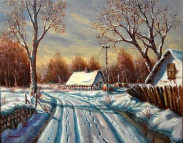 Winter in a village II