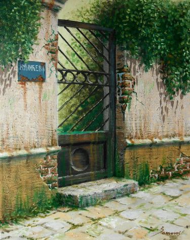 Old gate 2 by Borko Šainović
