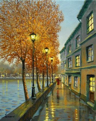 Rainy evening II by Borko Šainović
