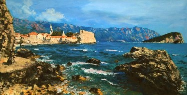 Budva old town by Borko Šainović
