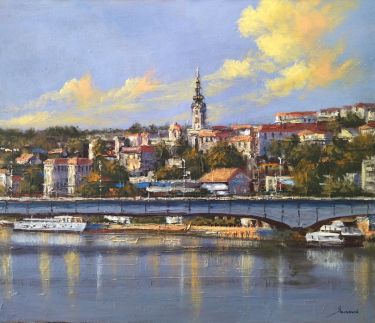 The Branko bridge  Belgrade