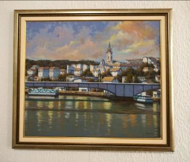 The Branko bridge  Belgrade II by Borko Šainović