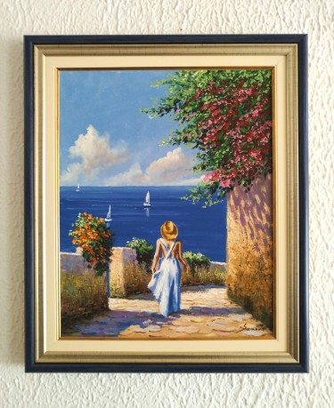 Down toward the sea II by Borko Šainović