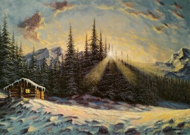 Snowed cottage by Borko Šainović