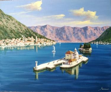 Perast with its islands by Borko Šainović