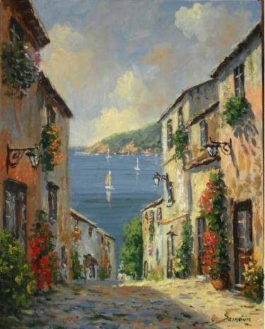 The sea street II by Borko Šainović