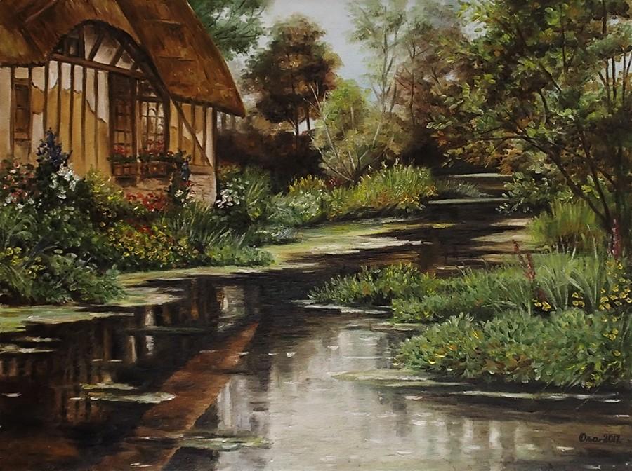 Diane`s cottage in june