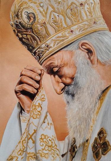 Patriarch Pavle - s by Samardzija Olivera Olja