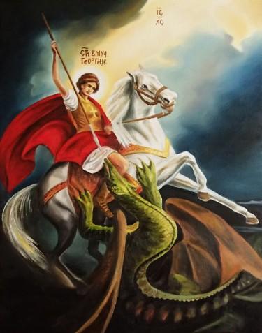 Saint George 2 by Samardzija Olivera Olja