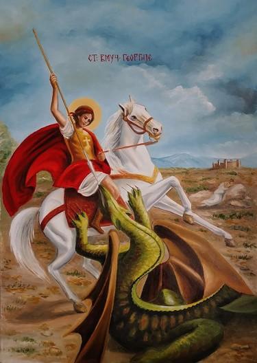 Saint George 3 by Samardzija Olivera Olja