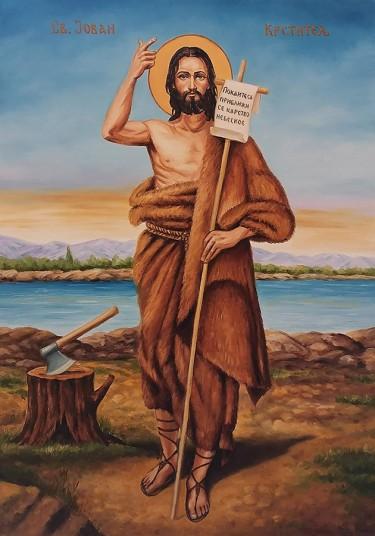 Saint John the Baptist 2 by Samardzija Olivera Olja