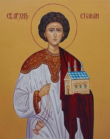 Saint Stephen by Samardzija Olivera Olja