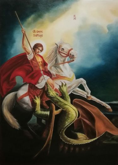 Saint George (b)