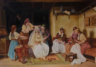 Decorating of the bride by Samardzija Olivera Olja