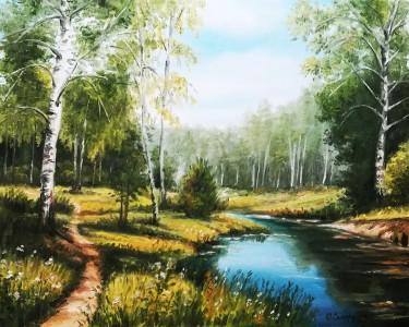 Little river by Samardzija Olivera Olja