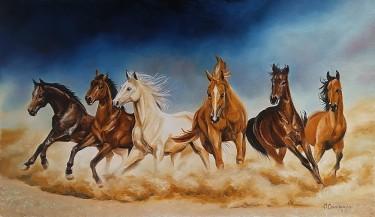 Wild horses by Samardzija Olivera Olja
