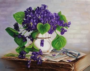 Violets by Samardzija Olivera Olja