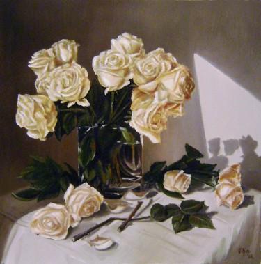 White roses by Samardzija Olivera Olja