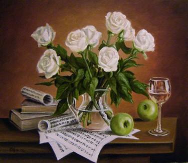 Roses and apples by Samardzija Olivera Olja