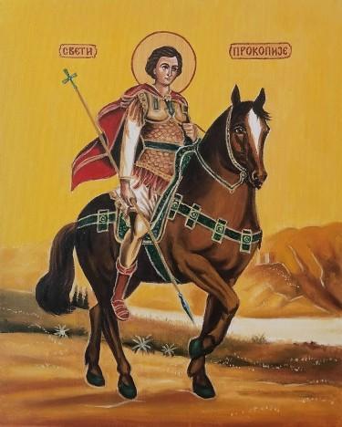 Saint Procopius by Samardzija Olivera Olja