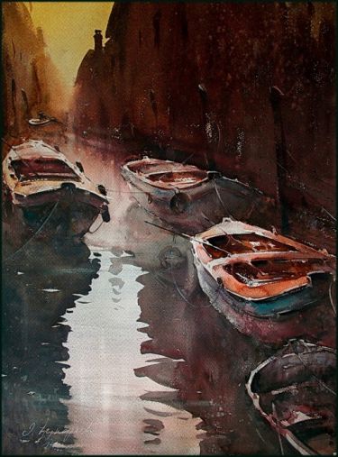 Boats in Venice