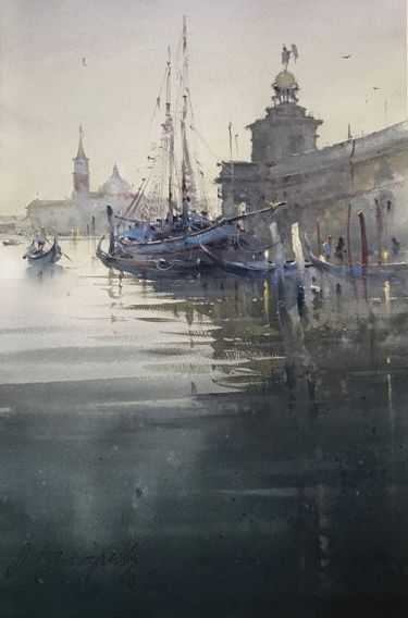 Venice, Punta della Dogana,  by Djukaric Dusan