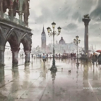 Rainy Venice