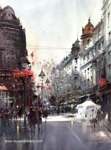 In the Heart of Knez Mihailova by Djukaric Dusan