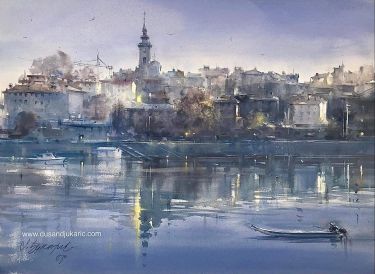 Morning blue by Djukaric Dusan