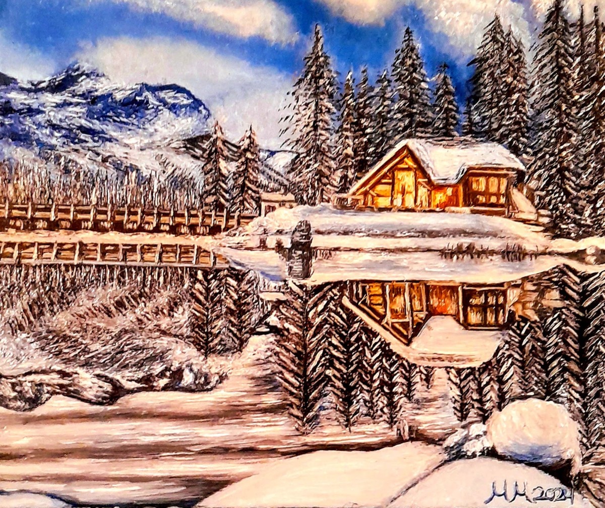 Winter on the mountain