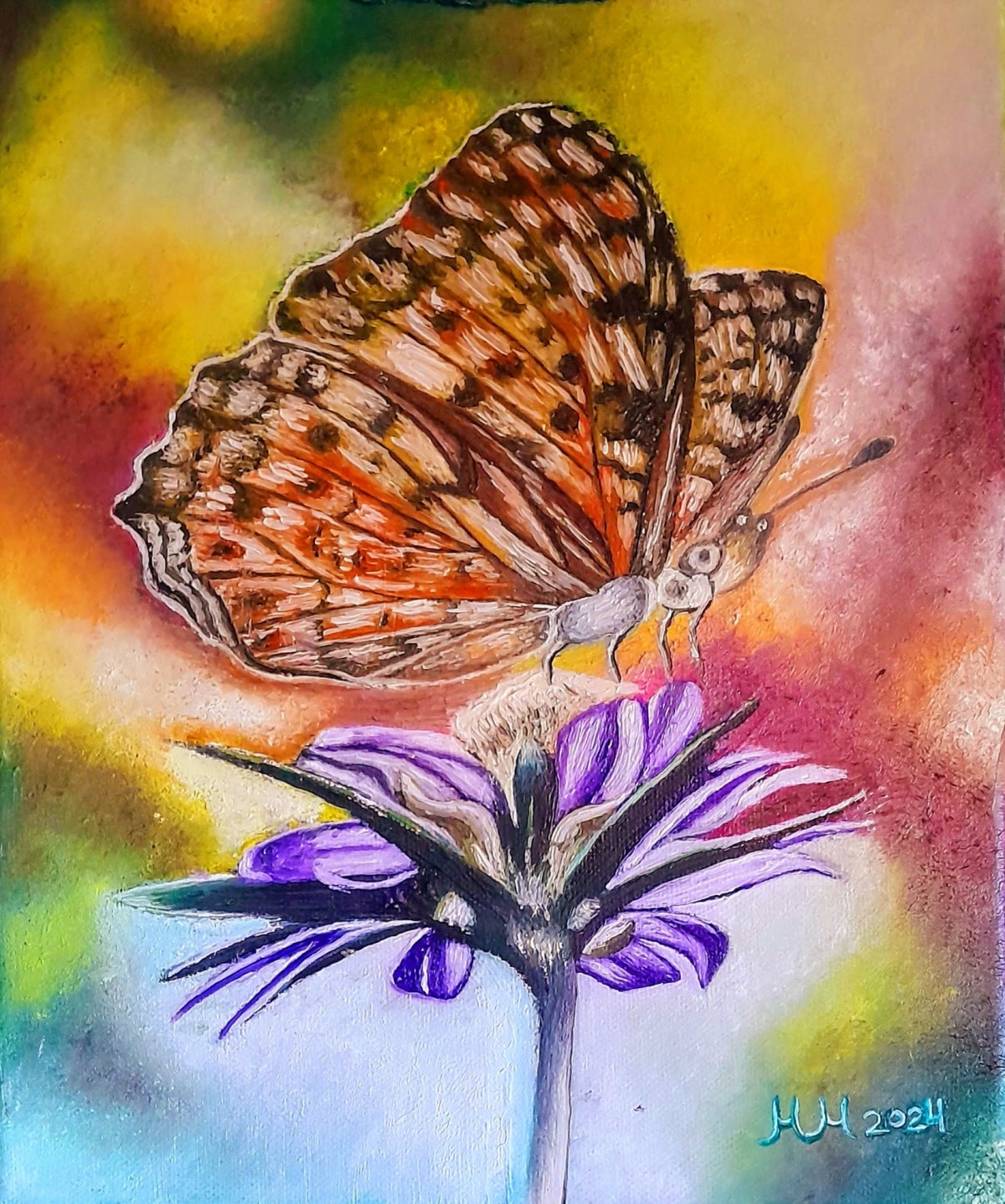 Cheerful butterfly