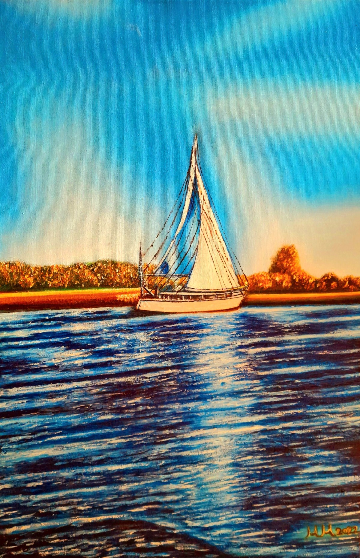 Sailboat in distance