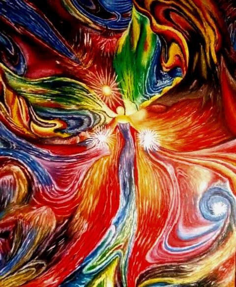 Angel in color