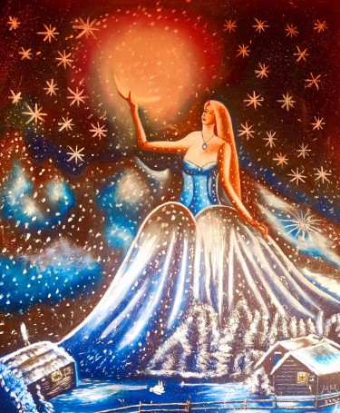 Snowy Princess by Marija Mitrovic