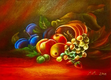 Spill fruit by Marija Mitrovic