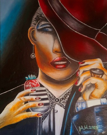 Lady for red hat by Marija Mitrovic