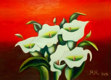 White the flower by Marija Mitrovic