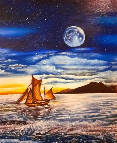 Quiet night by Marija Mitrovic