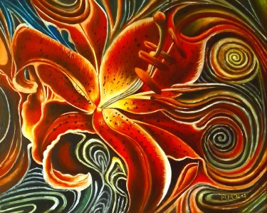 Red flower by Marija Mitrovic
