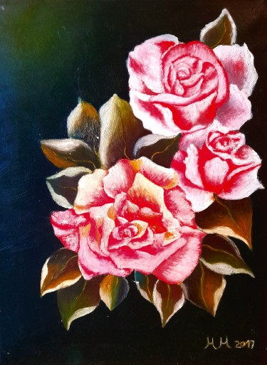Pink roze by Marija Mitrovic